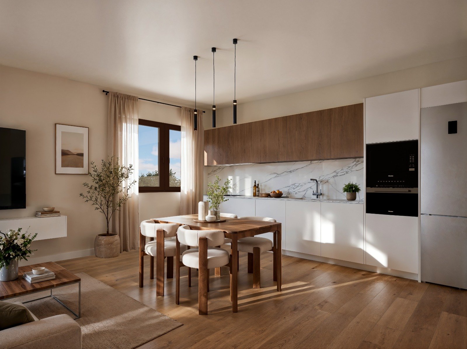 Acabados premium de una vivienda Melcarte